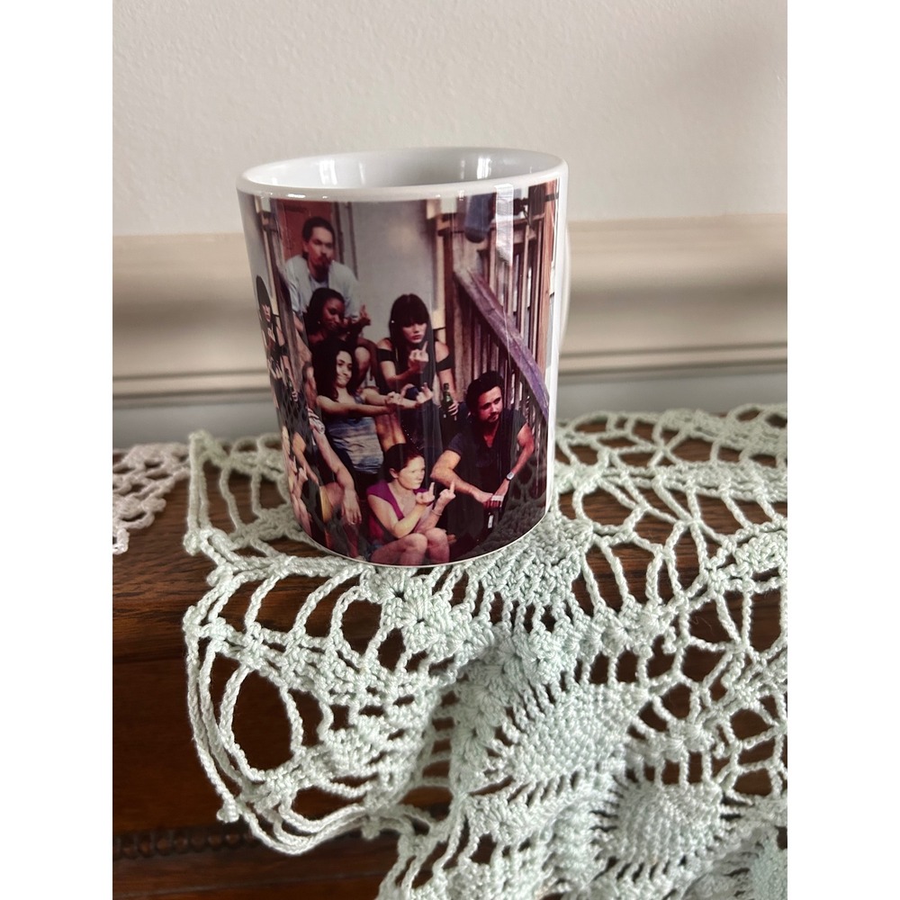 Shameless Original Cast Graphic Ceramic Coffee Mug White 2011 Film Cult Classic